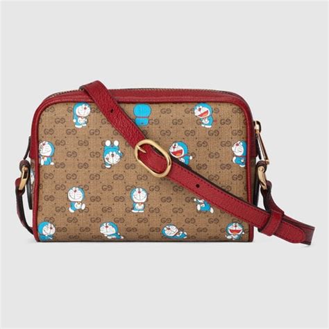 doraemon x gucci mini bag